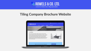 Rowles Co Ltd Website Image